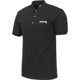 THRASHER Polo Shirt (Black)