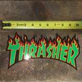 THRASHER "Flame Logo" Large Sticker (Assorted)