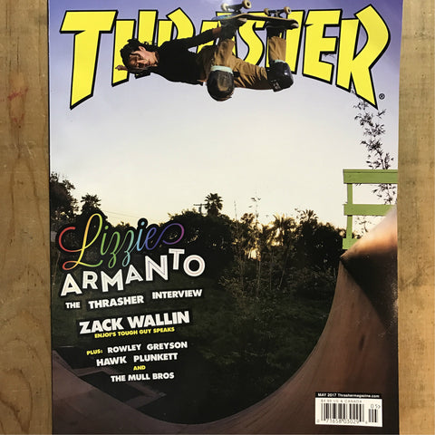 THRASHER MAGAZINE: May 2017 Issue (Lizzie Armanto Cover)