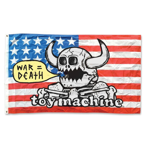 Toy Machine War=Death Cloth Flag 36" x 60"