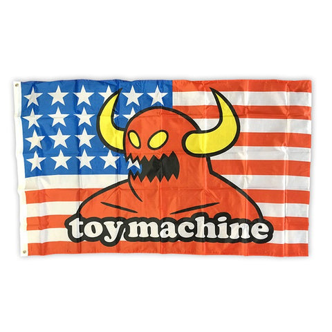 Toy Machine American Monster Cloth Flag 36" x 60"