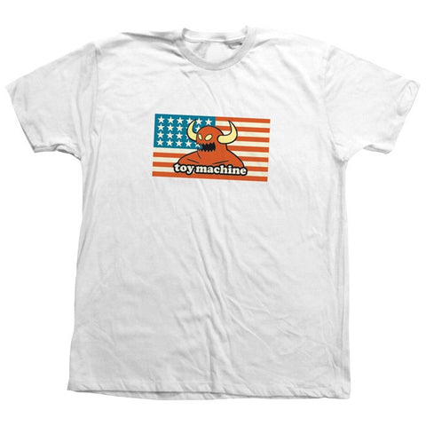 TOY MACHINE "American Monster" T-Shirt (White)
