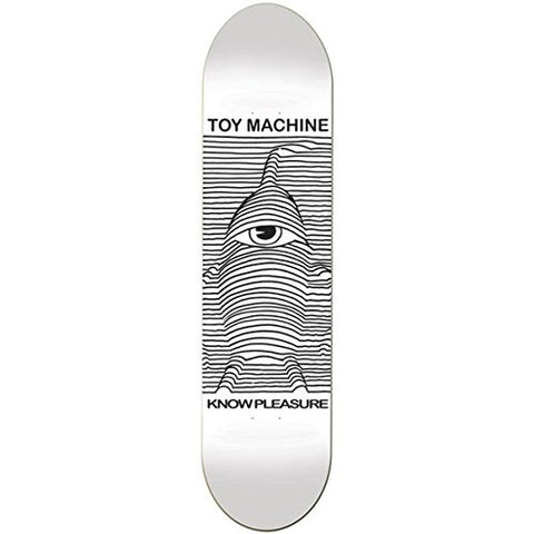 Toy Machine Toy Division Deck 8.125" (White)