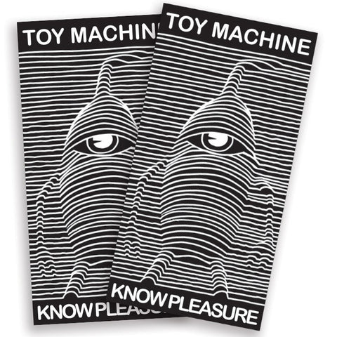 TOY MACHINE "Know Pleasure" Sticker