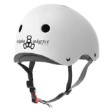 Triple Eight Certified Sweatsaver Helmet (White Rubber)